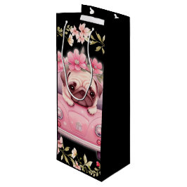 Bolsa de regalo de cachorro rosa