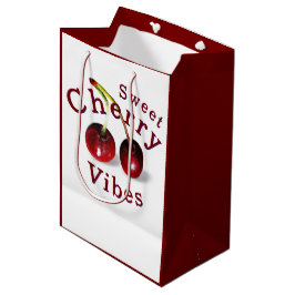 Bolsa de regalo de cerezas