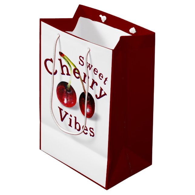Bolsa de regalo de cerezas (Angulo Anverso)
