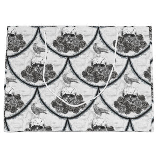 Bolsa de regalo de cráneo y cráneo