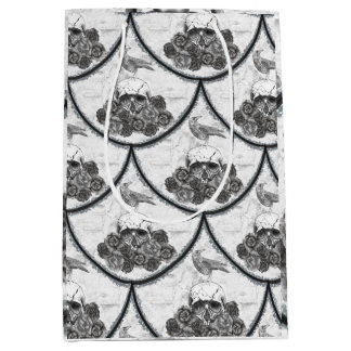 Bolsa de regalo de cráneo y cráneo