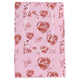 Bolsa de regalo de Crystal Hearts