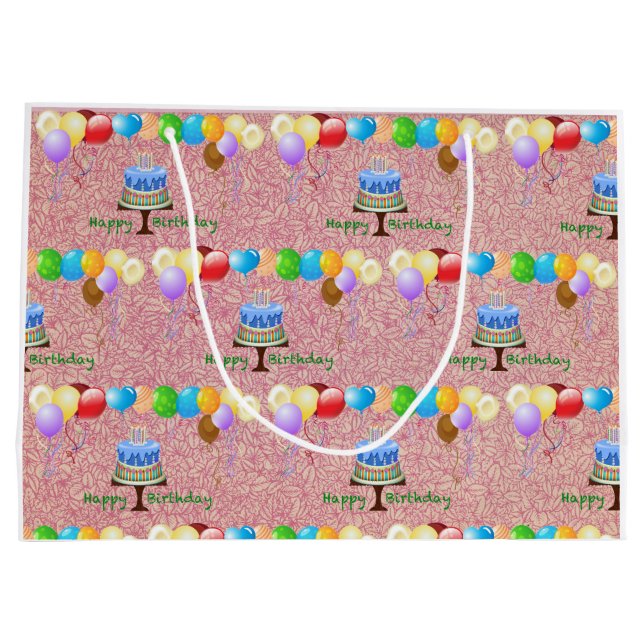 Bolsa de regalo de cumpleaños (Reverso)