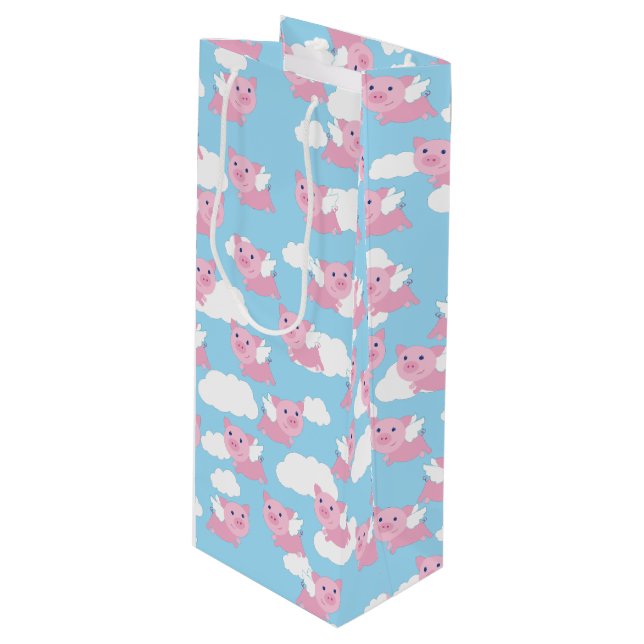 Bolsa de regalo de cumpleaños 1.ᵉʳ Pig Cute (Angulo Anverso)