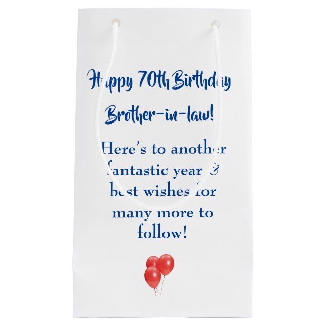 Bolsa de regalo de cumpleaños de Personalizado hit (Anverso)