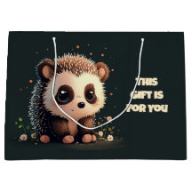 Bolsa de regalo de Cute Hedgehog - Arte Kawaii Ado