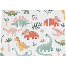 Bolsa de regalo de dinosaurios