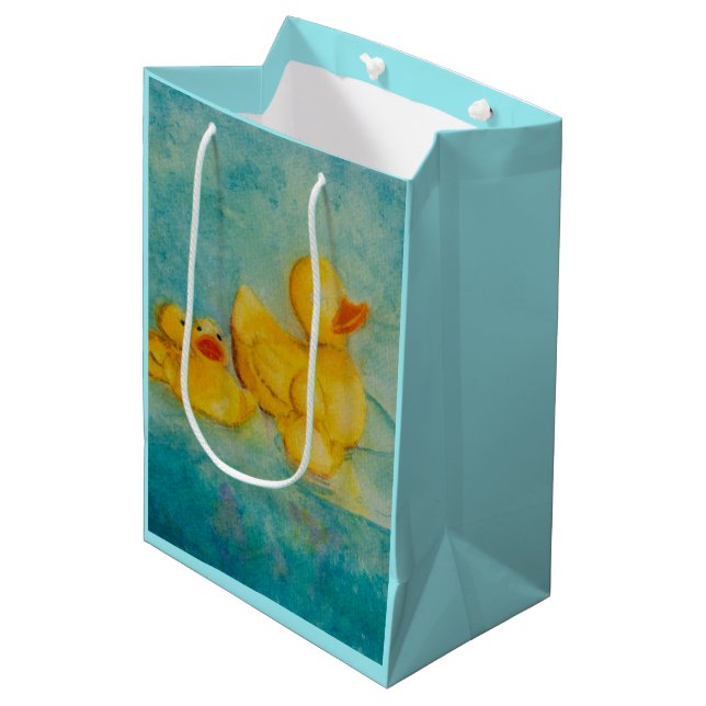 Bolsa de regalo de Duckie de caucho (Angulo Anverso)