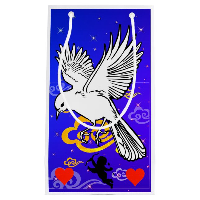 BOLSA DE REGALO DE EL DÍA DE SAN VALENTÍN DE ARTE  (Anverso)