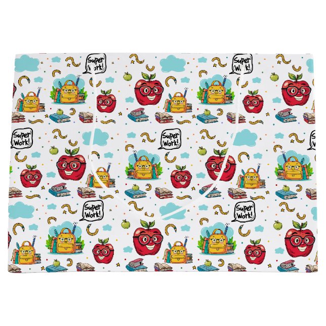 Bolsa de regalo de escuela creativa (Anverso)