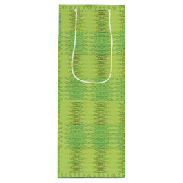 Bolsa de regalo de espiral verde