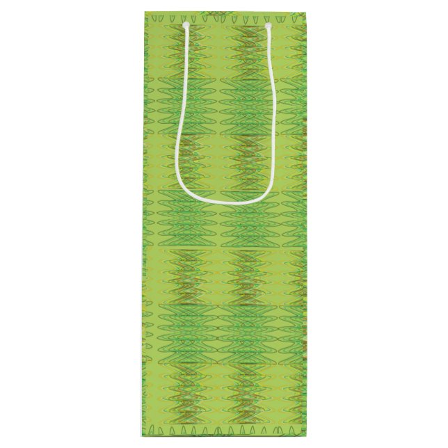 Bolsa de regalo de espiral verde (Anverso)