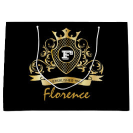 Bolsa de regalo de estilo elegante de Monagram