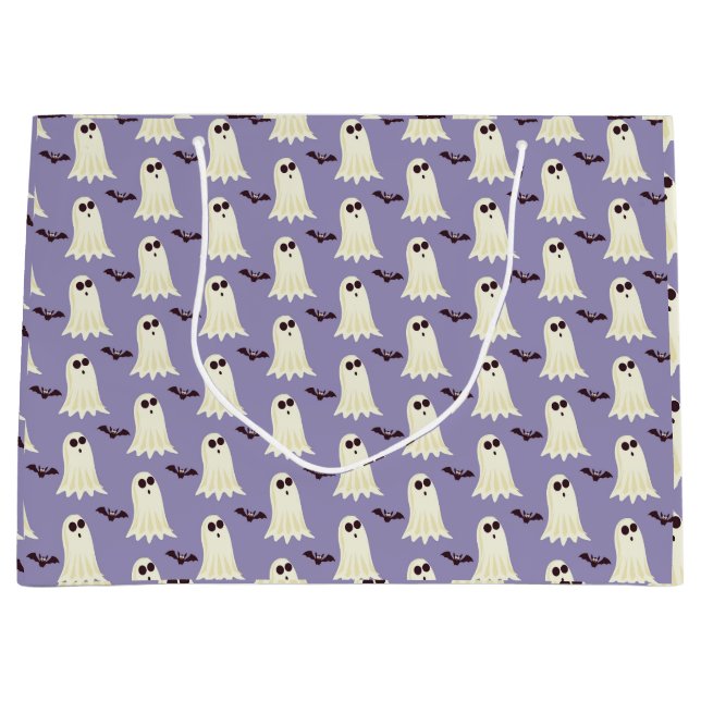 Bolsa de regalo de fantasmas y murciélagos (Anverso)