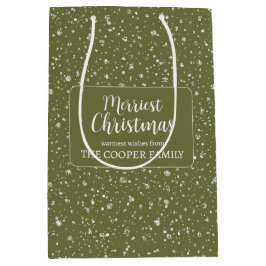 Bolsa de regalo de feriado de la corona festividad