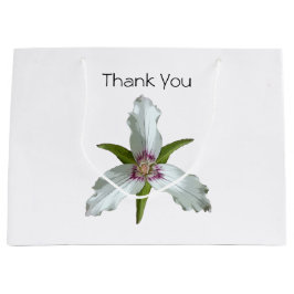 Bolsa de regalo de flor silvestre Trillium Spring