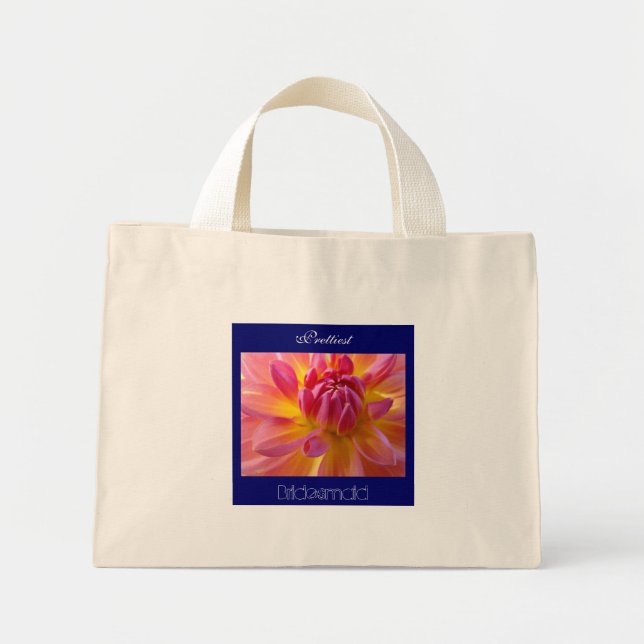 Bolsa de regalo de flores de dama de honor más bon (Frente)