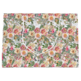 Bolsa de regalo de flores frescas