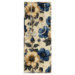 Bolsa de regalo de flores victorianas