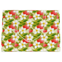 Bolsa de regalo de fresa