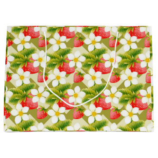 Bolsa de regalo de fresa