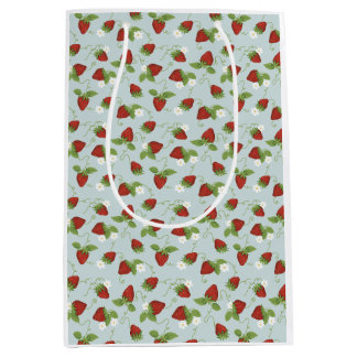 Bolsa de regalo de fresa Floral Whimsical
