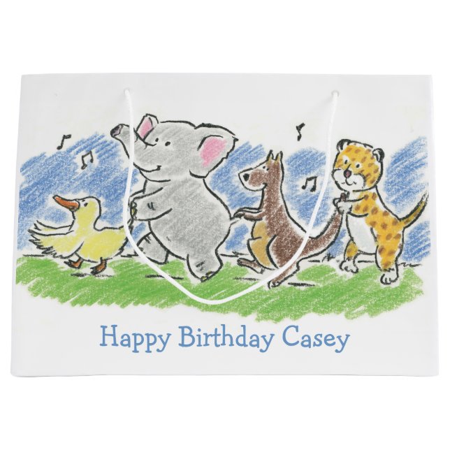 Bolsa de regalo de Furry Friends Conga (Anverso)