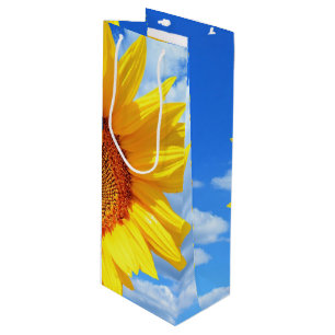 Bolsa de regalo de girasol