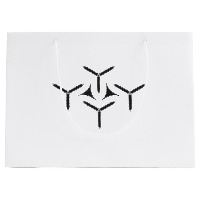 Bolsa de regalo de gran tamaño de hoja gótica (Anverso)