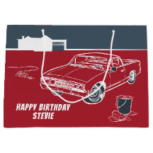 Bolsa de regalo de gran tamaño para el coche TIme 