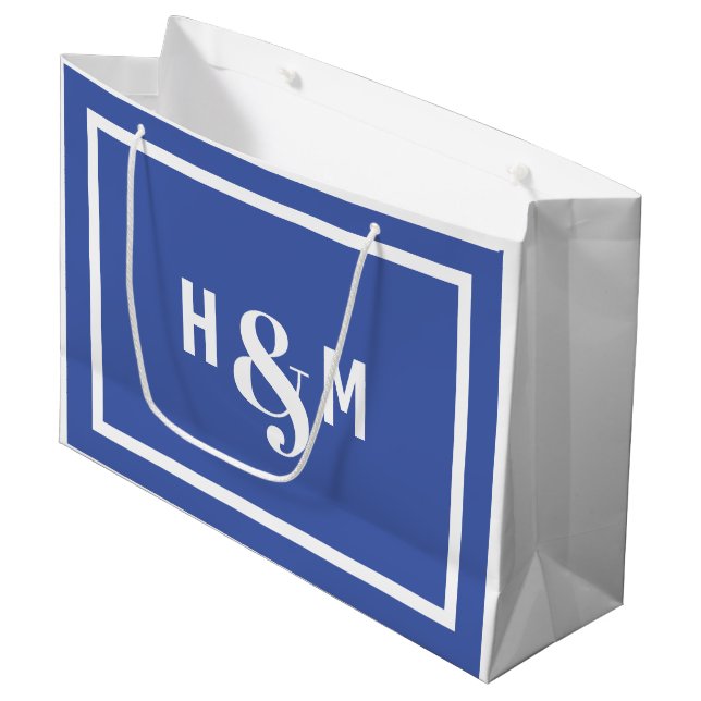 Bolsa de regalo de gran tamaño para la novia y el  (Angulo Anverso)