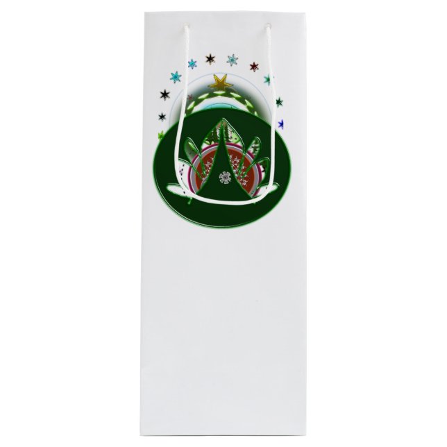 Bolsa de regalo de Green Leaf Stars (Anverso)