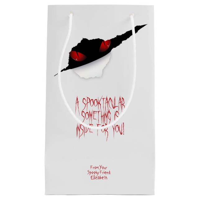 Bolsa de regalo de Halloween (Anverso)