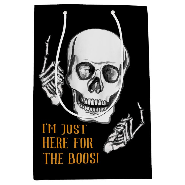 Bolsa de regalo de Halloween para el chiste de un  (Anverso)