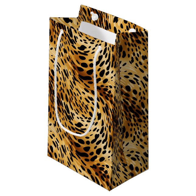 Bolsa de regalo de impresión de leopardo (Angulo Anverso)