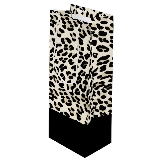Bolsa de regalo de impresión de leopardo de person (Angulo Anverso)