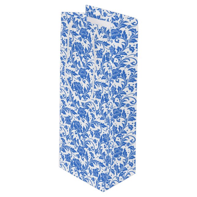 Bolsa de regalo de impresión floral (Angulo Anverso)