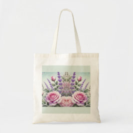 Bolsa de regalo de jardín de lavanda y Rosa