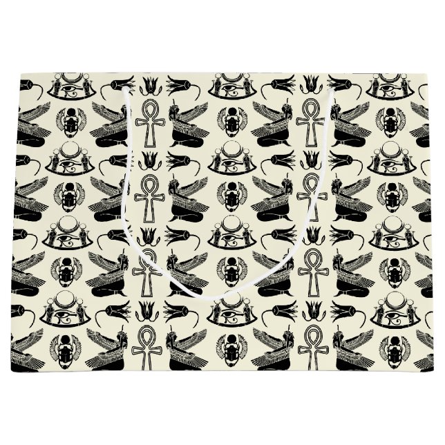 Bolsa de regalo de jeroglíficos egipcios (Anverso)