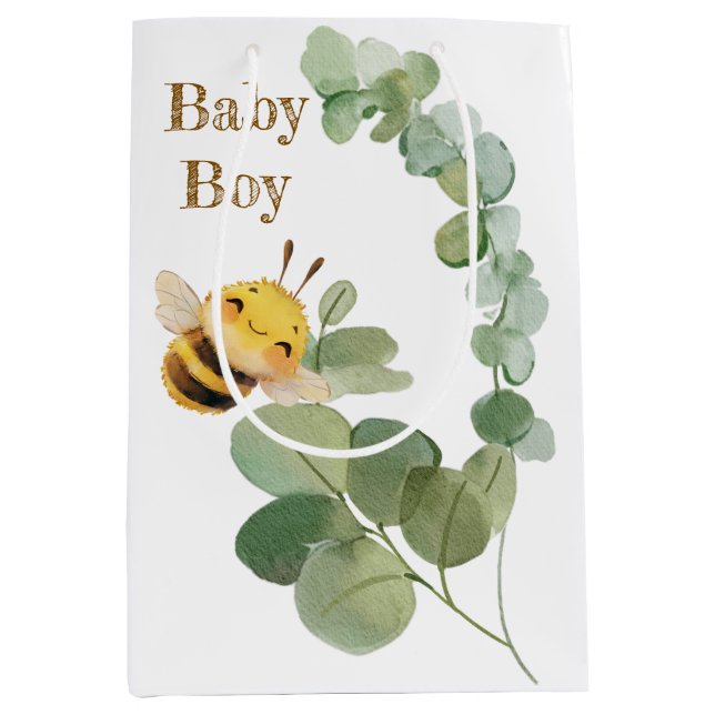 Bolsa de regalo de la abeja dulce (Anverso)