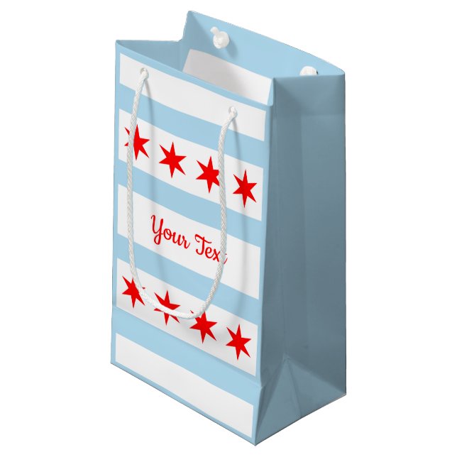 Bolsa de regalo de la bandera de Chicago (Angulo Anverso)