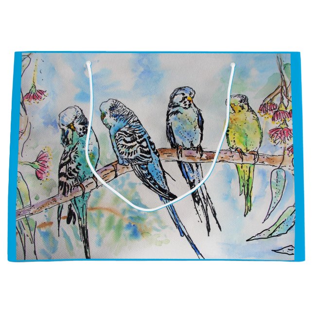 Bolsa de regalo de la bolsita de regalo de Budgies (Anverso)