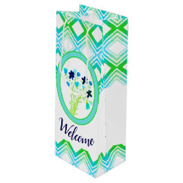 Bolsa de regalo de la botella de bienvenida para u