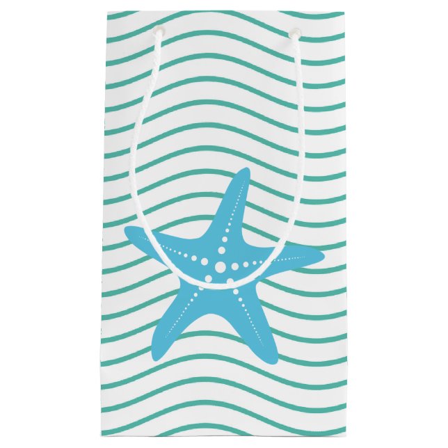 Bolsa de regalo de la cubierta tropical de la play (Anverso)