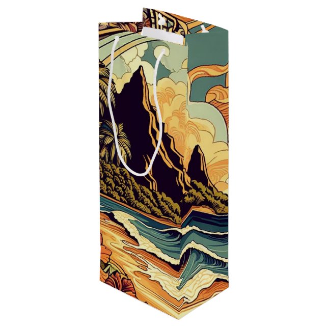 Bolsa de regalo de la cultura de la isla 11 (Angulo reverso)