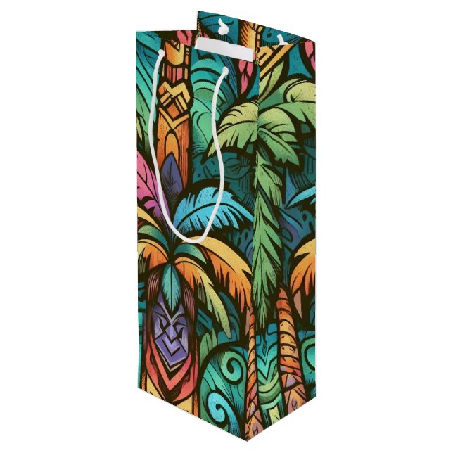 Bolsa de regalo de la cultura tiki 01 (Angulo reverso)