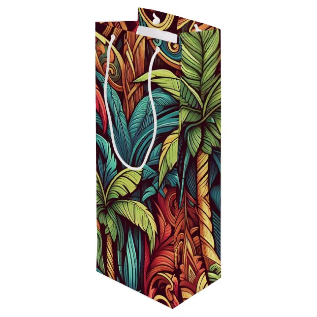 Bolsa de regalo de la cultura tiki 02 (Angulo reverso)