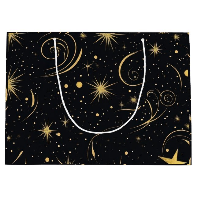 Bolsa de regalo de la estrella dorada (Anverso)