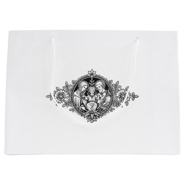 Bolsa de regalo de la familia sagrada (Anverso)