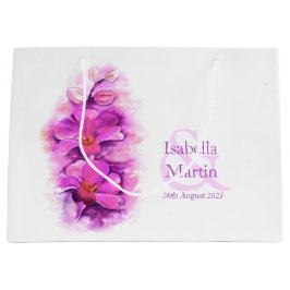 Bolsa de regalo de la novia y del novio